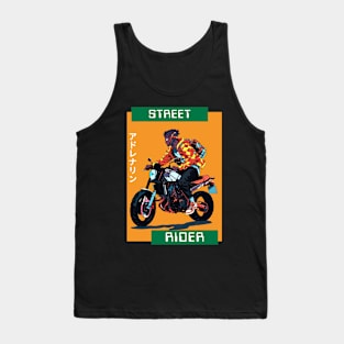 Street Rider Anime and Manga Style Tank Top